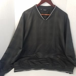 Walter Hagen Golf Pullover Windshirt LS Vneck